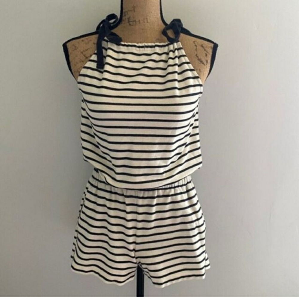 Madewell Stripped Romper size S